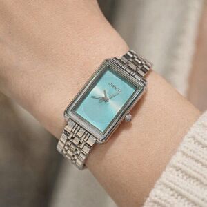 Invicta women's watch wildflower Princess Silver and Blue Rectangular Watch